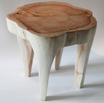 creation meuble bois brut unique